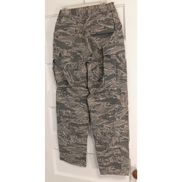 Camo Pants Mens 30R Tiger Stripe Cargo Ripstop BDU Tactical Military Fatigues - Picture 6 of 14